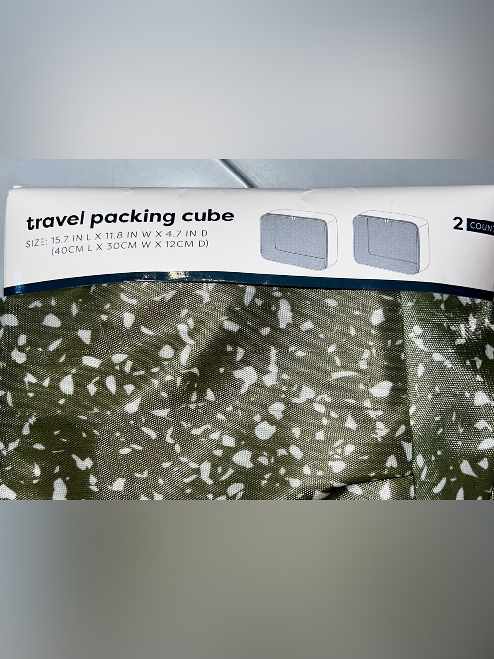 Target Travel Packing Cubes- NEW / Ziploc Skinny Stuff Bags - New